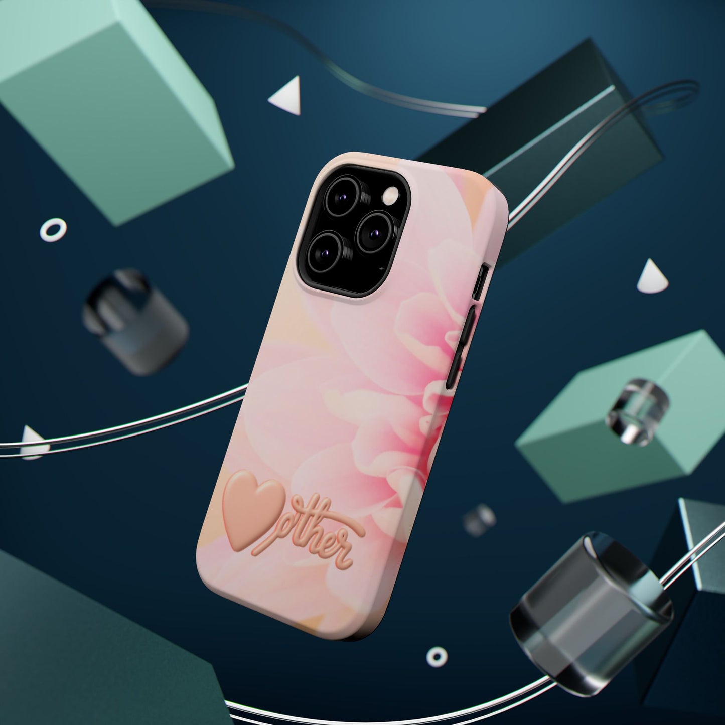 Wireless-Charging Compatible Case – Petals for Mom