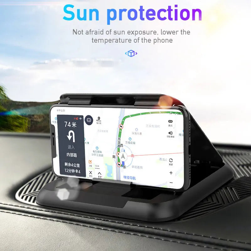 Dashboard Holder for Phone Universal Car Phone Holder Mount anti Slip GPS Navigation Support Auto Smartphone Stand Car Goods