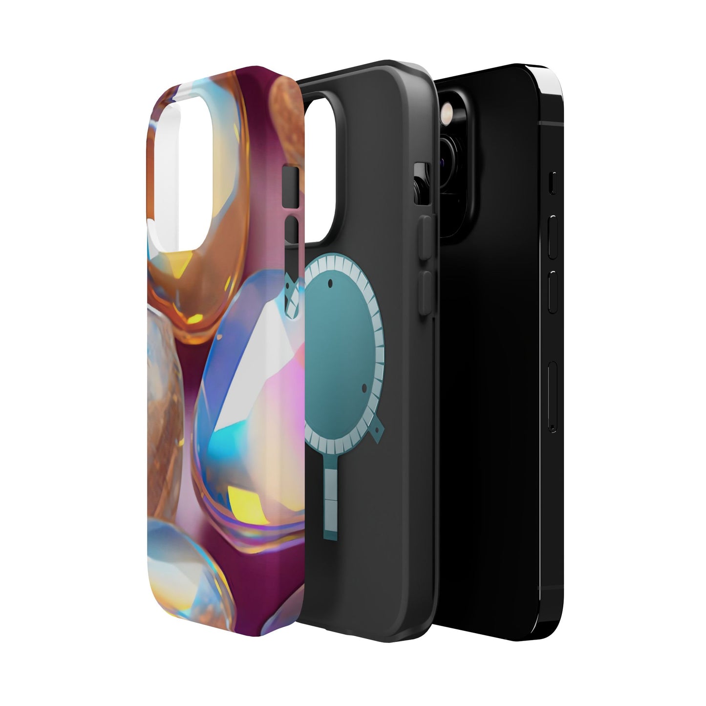 Wireless-Charging Compatible Case – Glass Candy