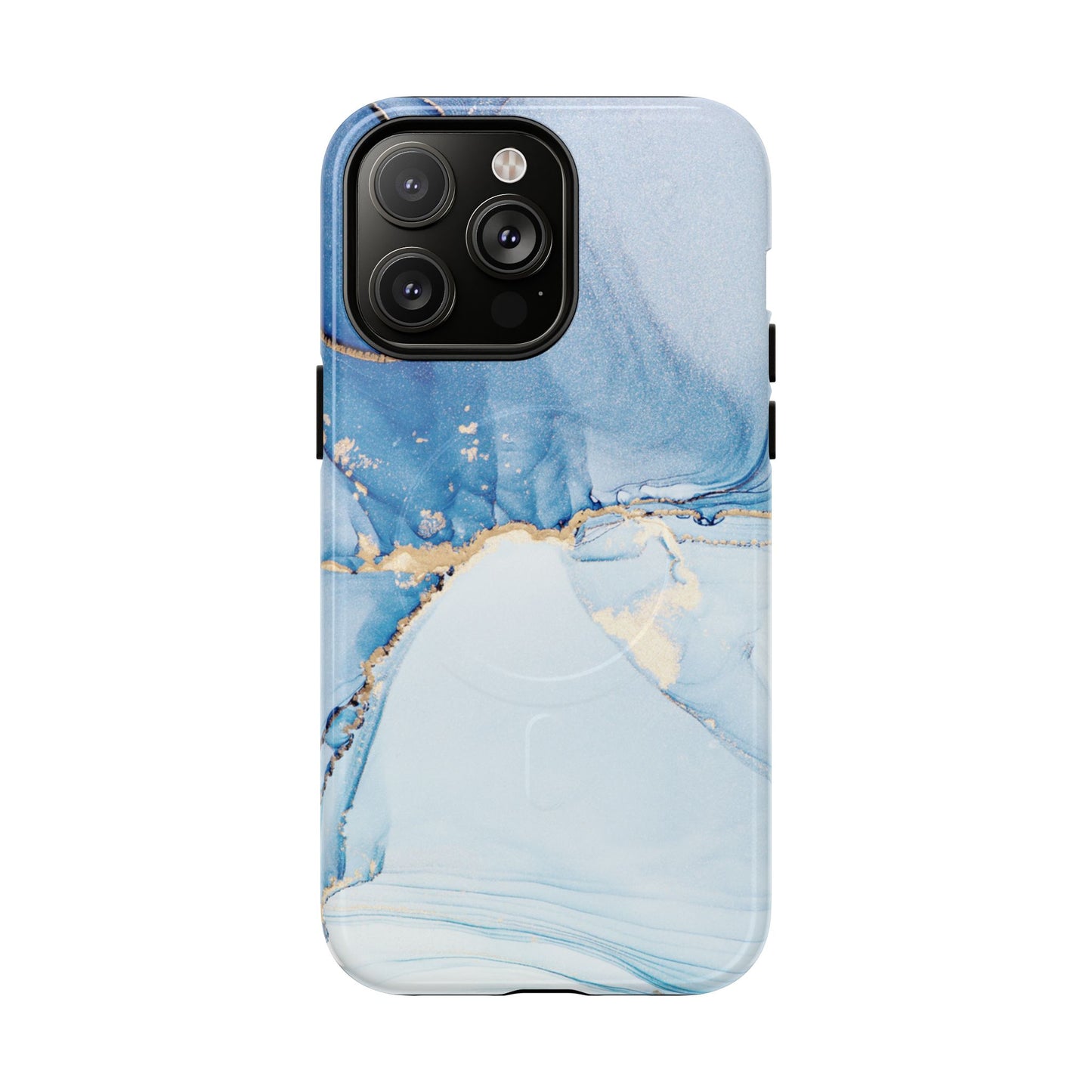 Protective Magnetic Phone Case – Blue Agate