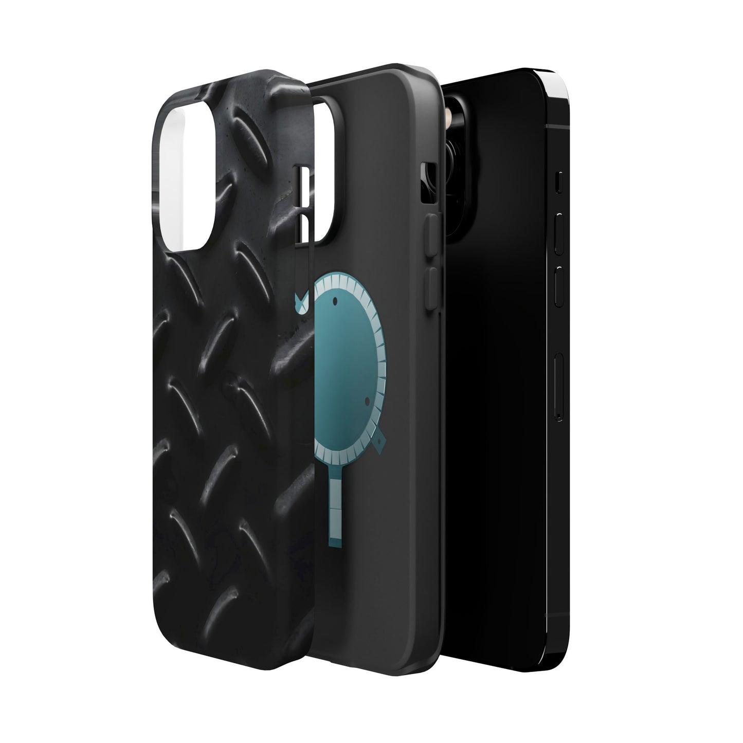 Wireless-Charging Compatible Case – Blackout Plate