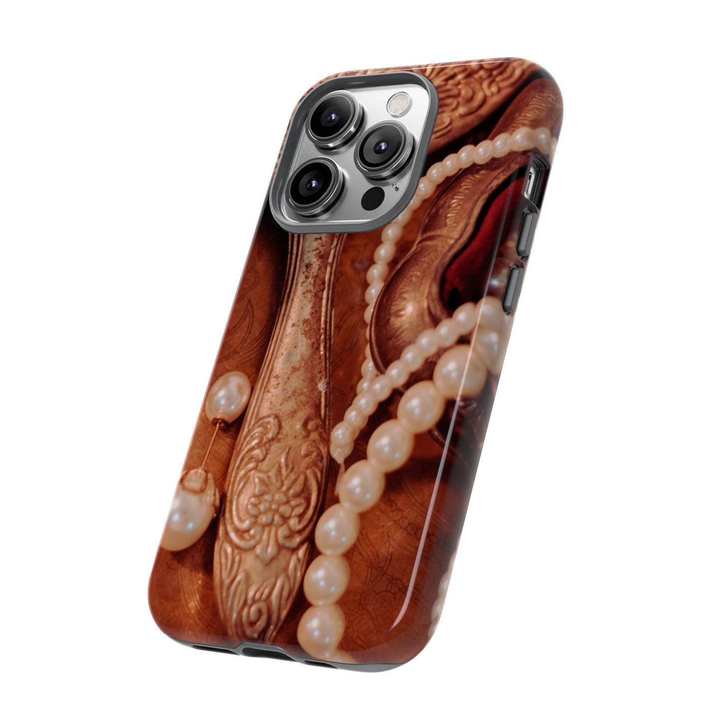 Protective Phone Case – Bronze Vanity