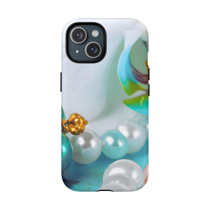Protective Magnetic Phone Case – Mermaid's Pearl