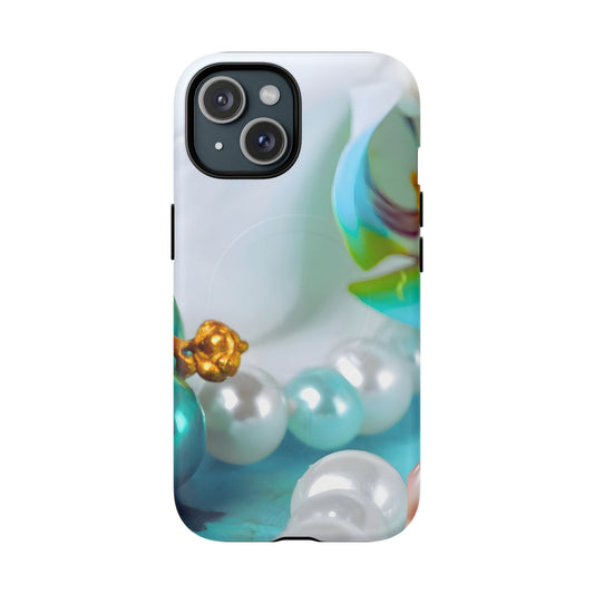 Protective Magnetic Phone Case – Mermaid's Pearl