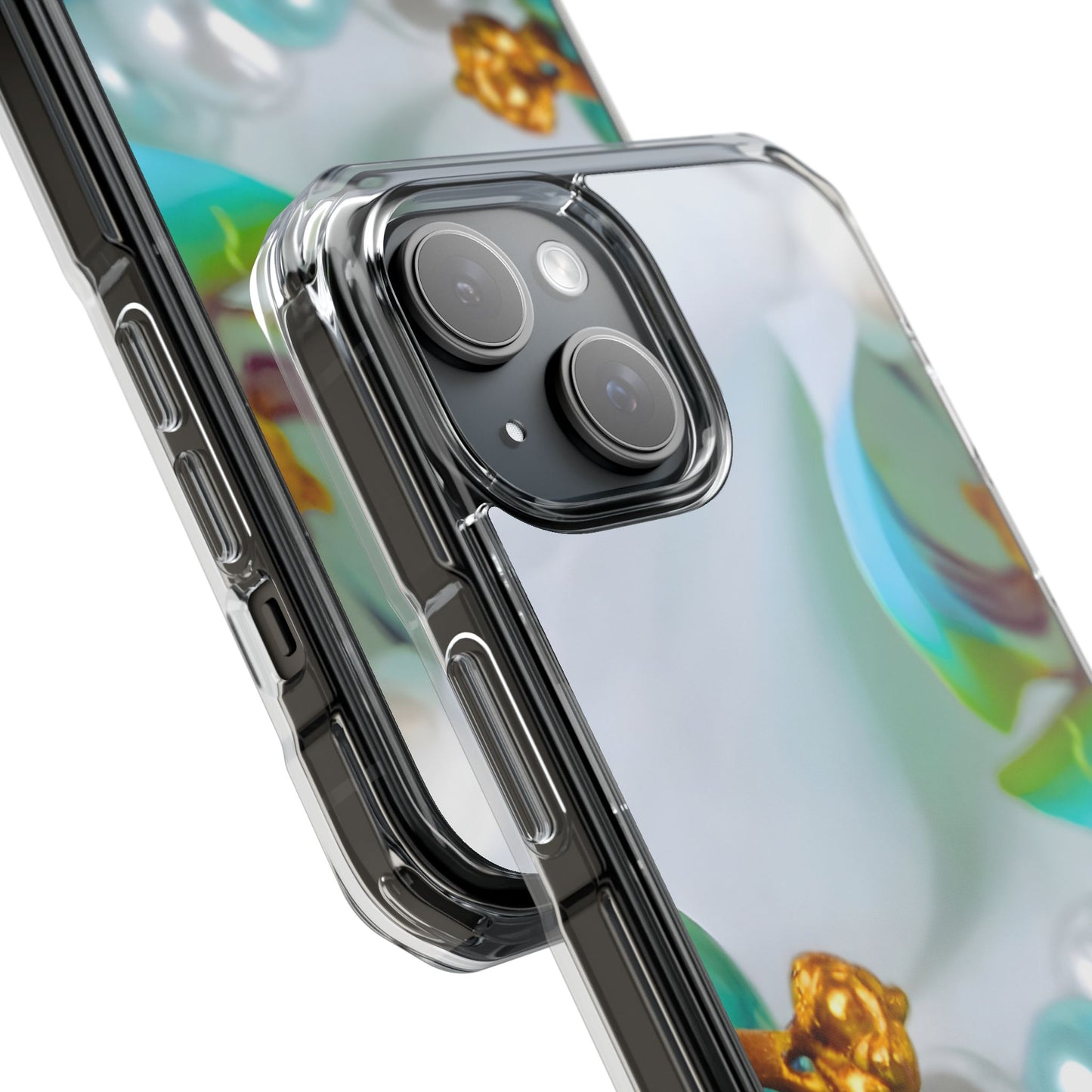 Clear Magnetic Phone Case – Mermaid's Pearl