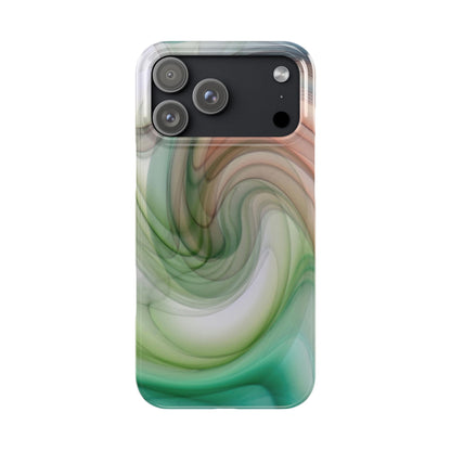 Slim Phone Case – Marble Flow
