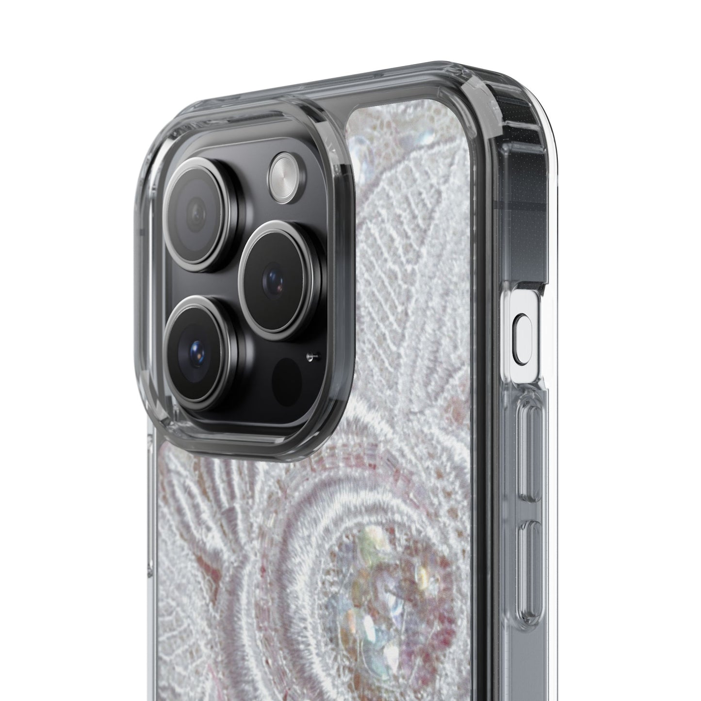 Clear Phone Case – Lace Veil