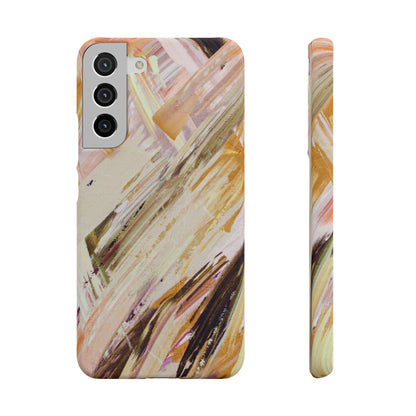 Snap Phone Case – Brush & Bronze