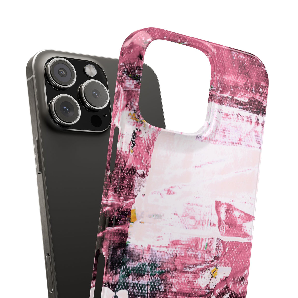 Slim Phone Case – Faded Cranberry – Compatible with iPhone 11–17 Series