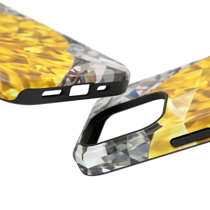 Impact-Resistant Phone Case – Heart of Gold