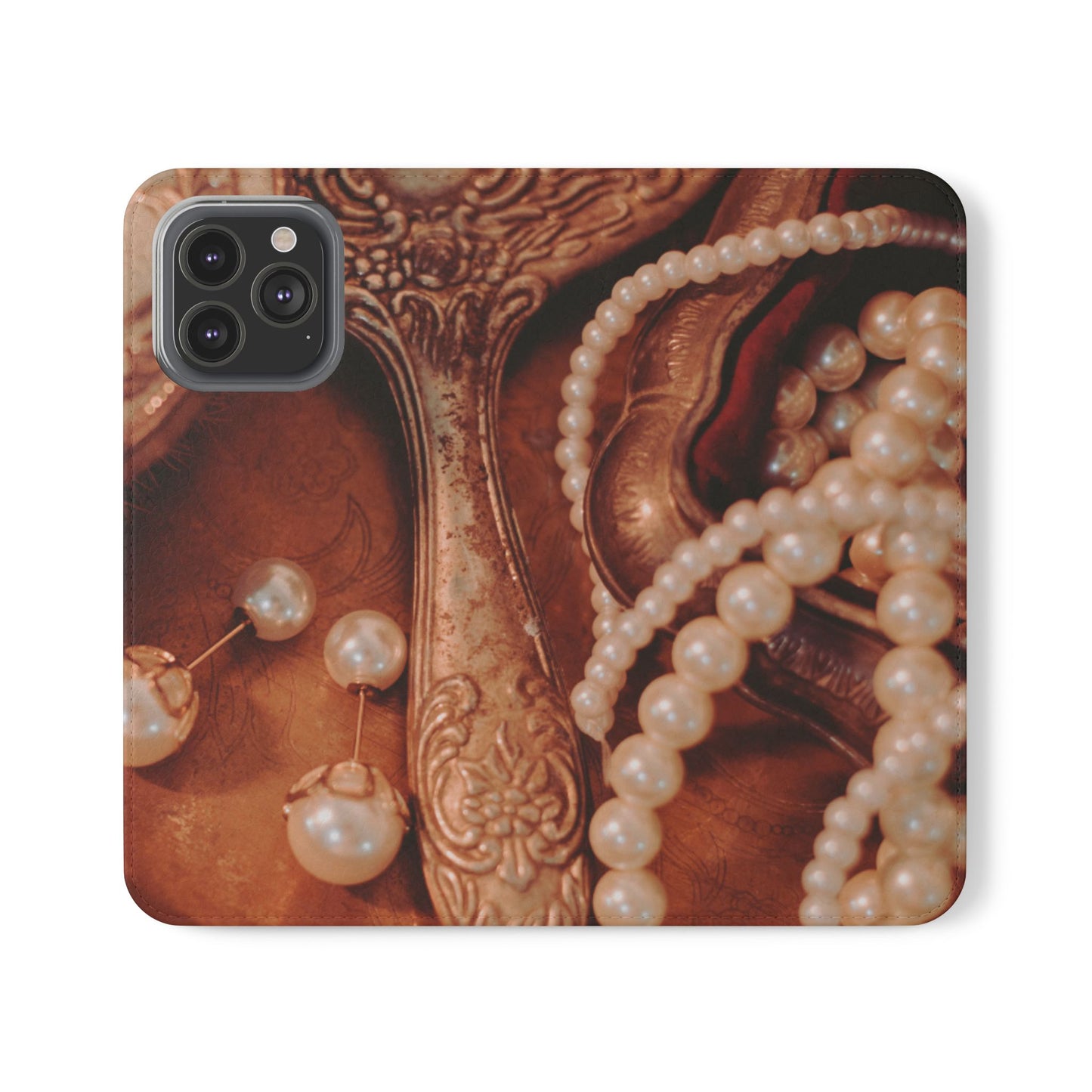 Flip Case – Bronze Vanity