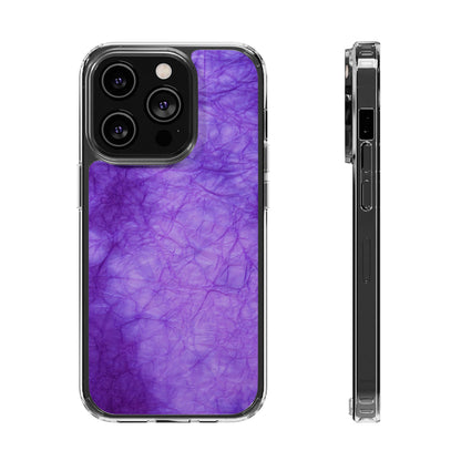 Clear Phone Case – Neon Dusk