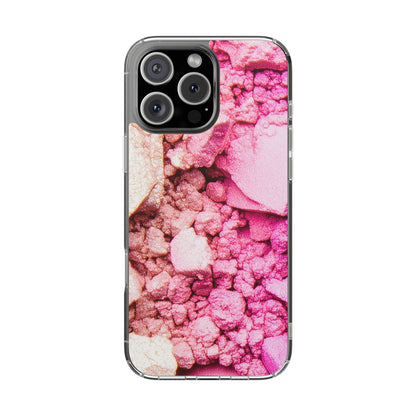 Clear Phone Case – Blush Crush