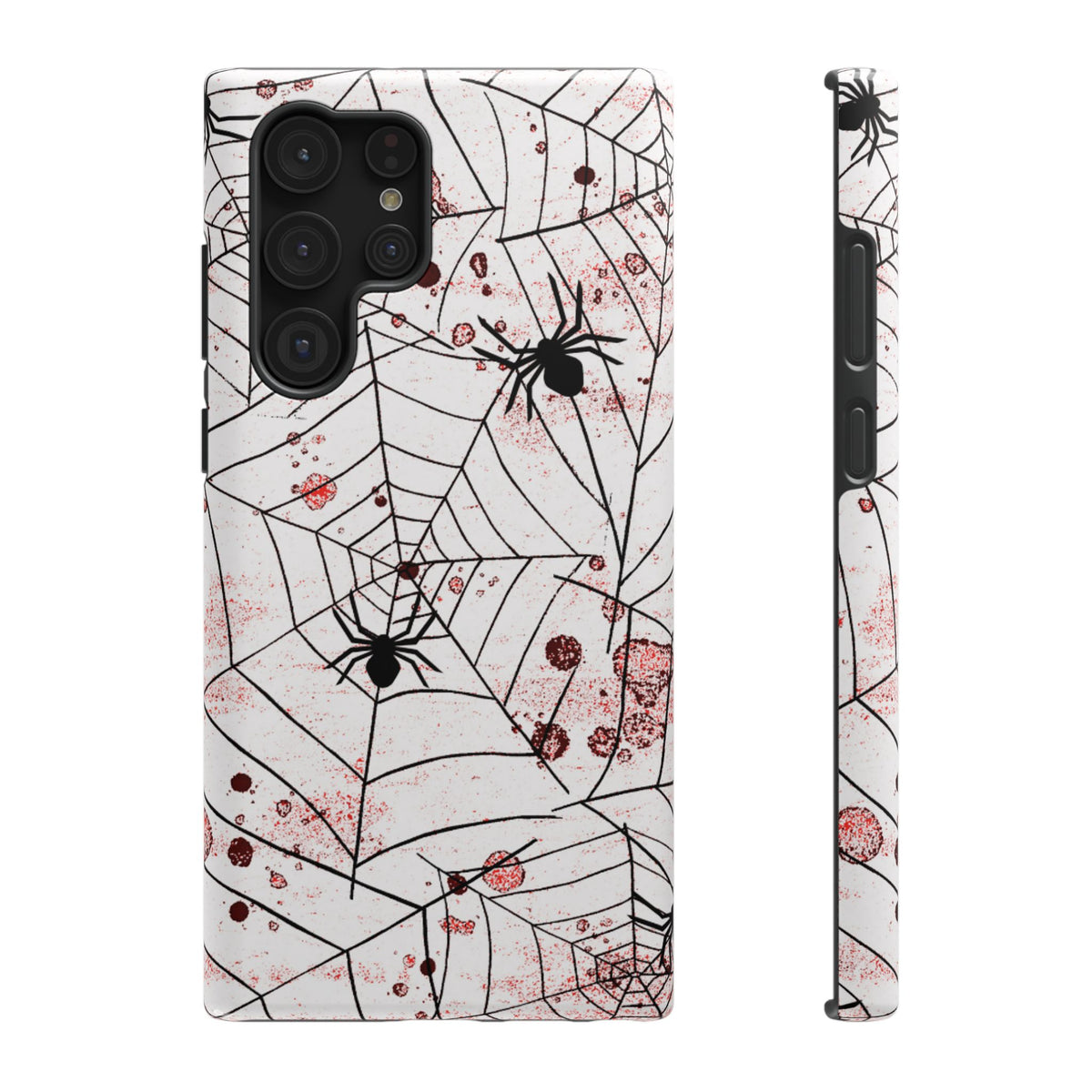 Impact-Resistant Phone Case – Blood Web