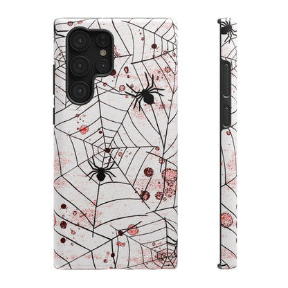 Impact-Resistant Phone Case – Blood Web