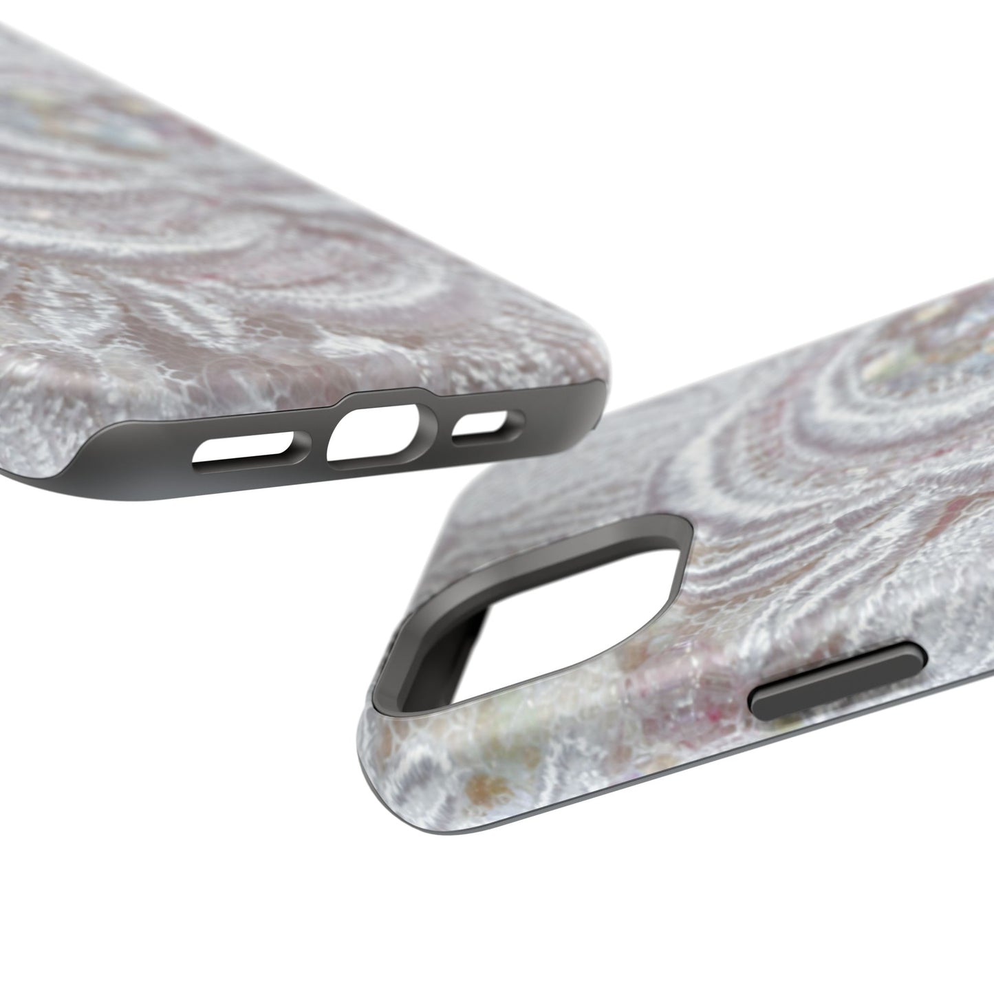 Impact-Resistant Phone Case – Lace Veil
