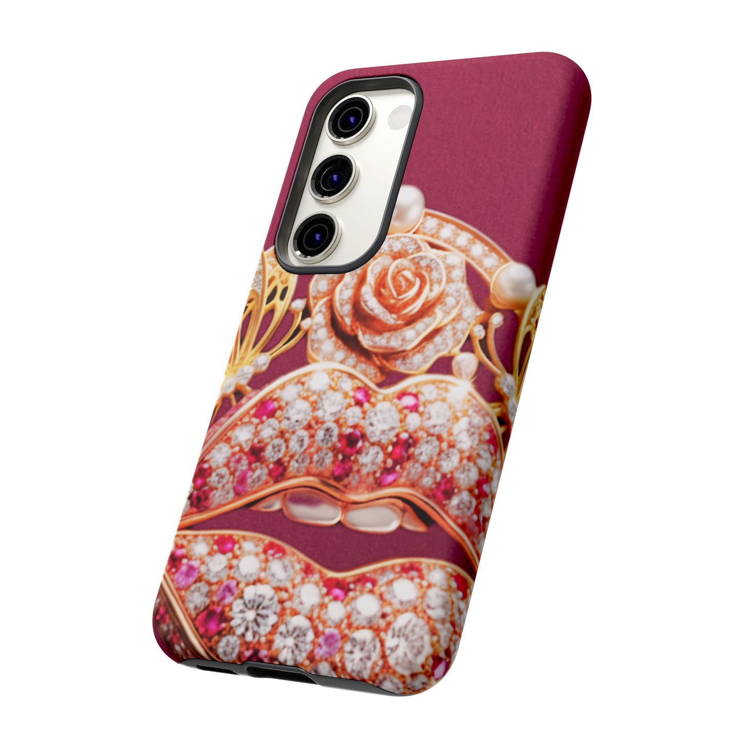 Protective Phone Case – Kiss of Gold