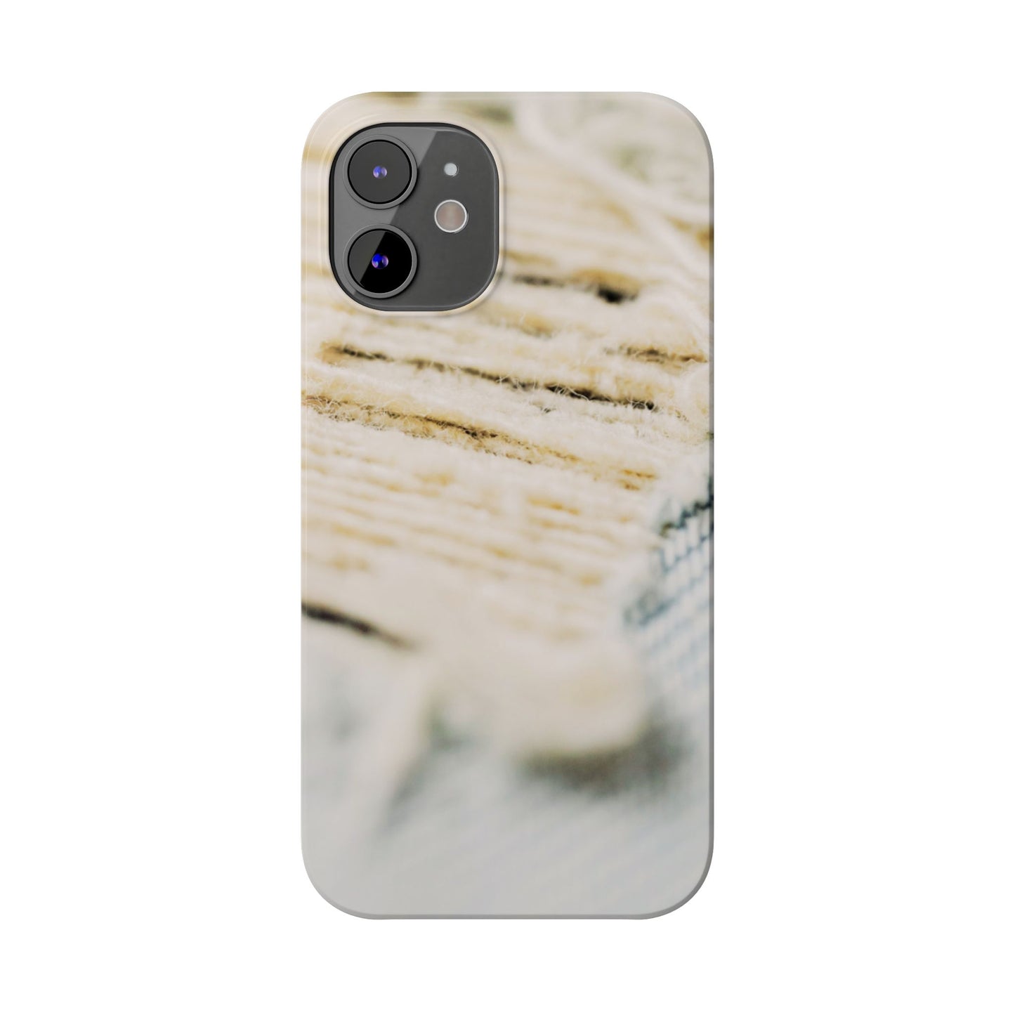 Slim Phone Case – Woven Warmth