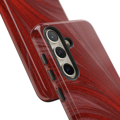 Protective Phone Case – Crimson Current