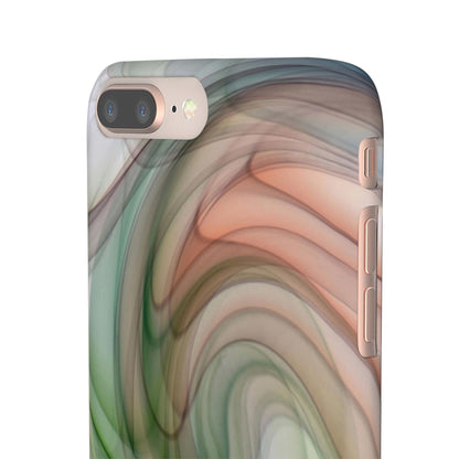 Snap Phone Case – Marble Flow