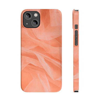 Slim Phone Case – Coral Veil
