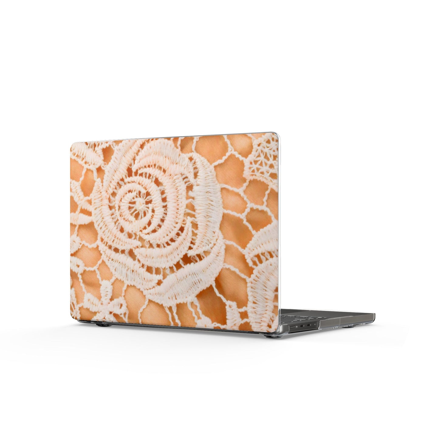Clear Laptop Case – Vintage Veil