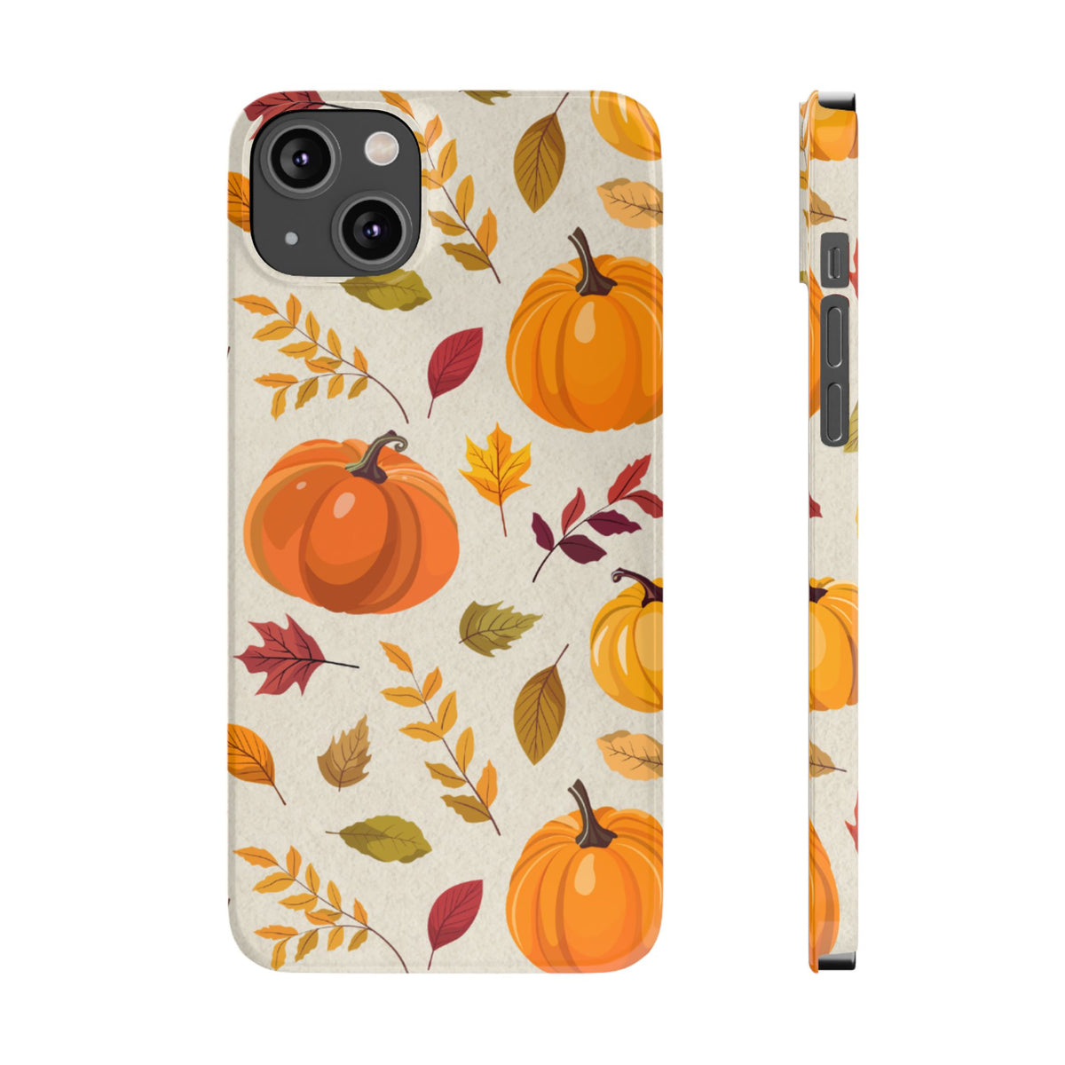 Slim Phone Case – Falling for Pumpkin