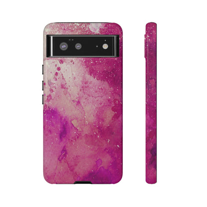 Protective Phone Case – Spilled Wine