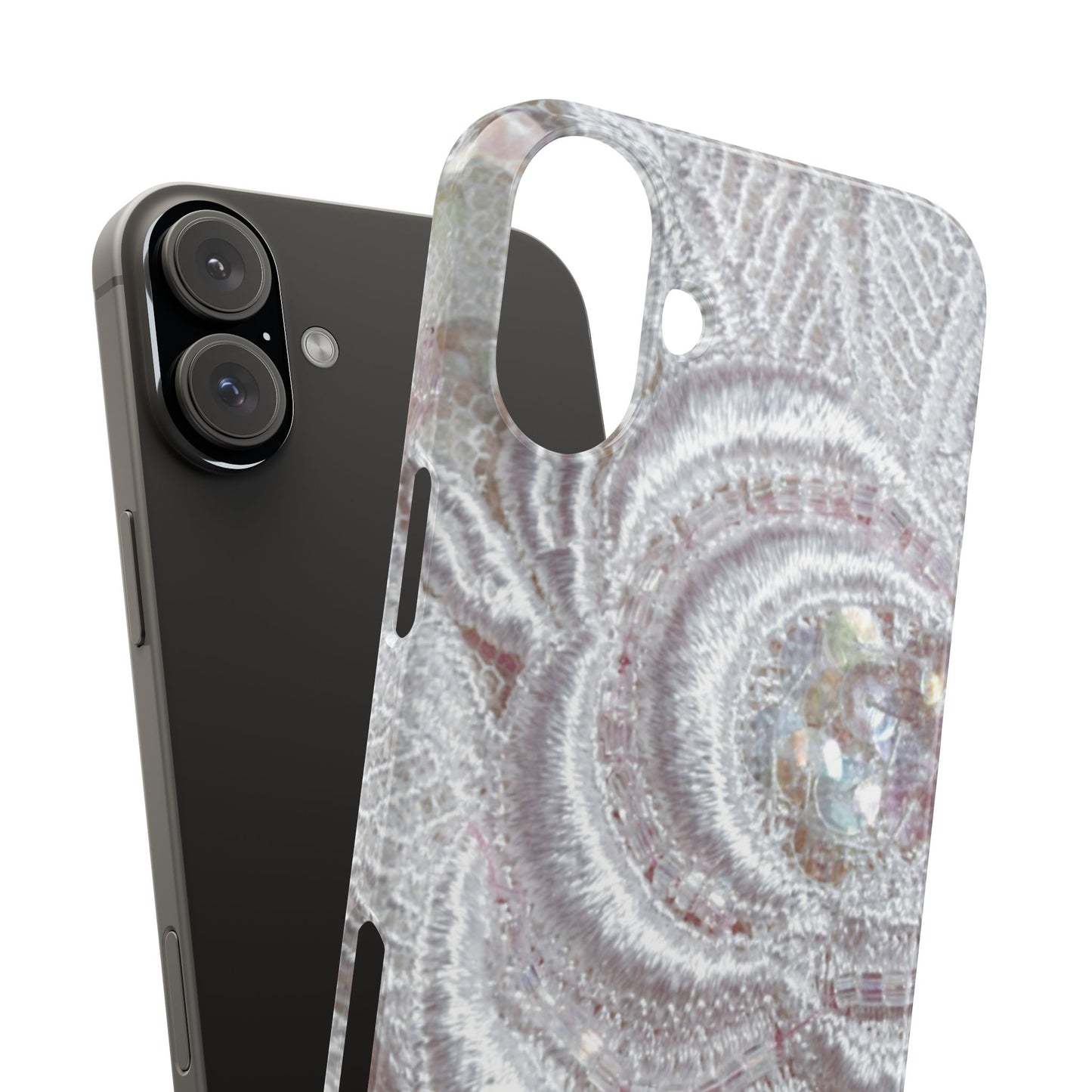 Snap Phone Case – Lace Veil