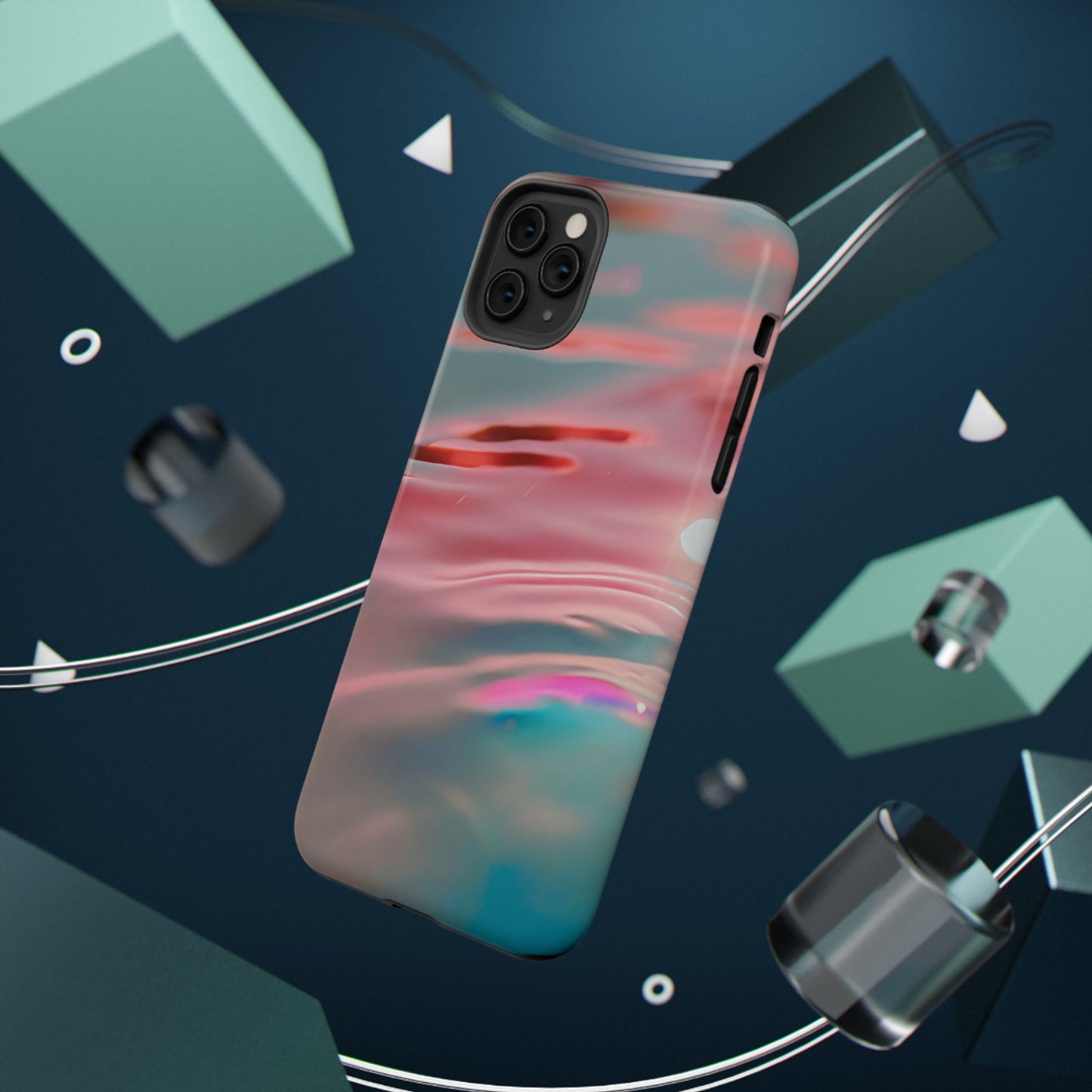 Impact-Resistant Phone Case – Liquid Sunset