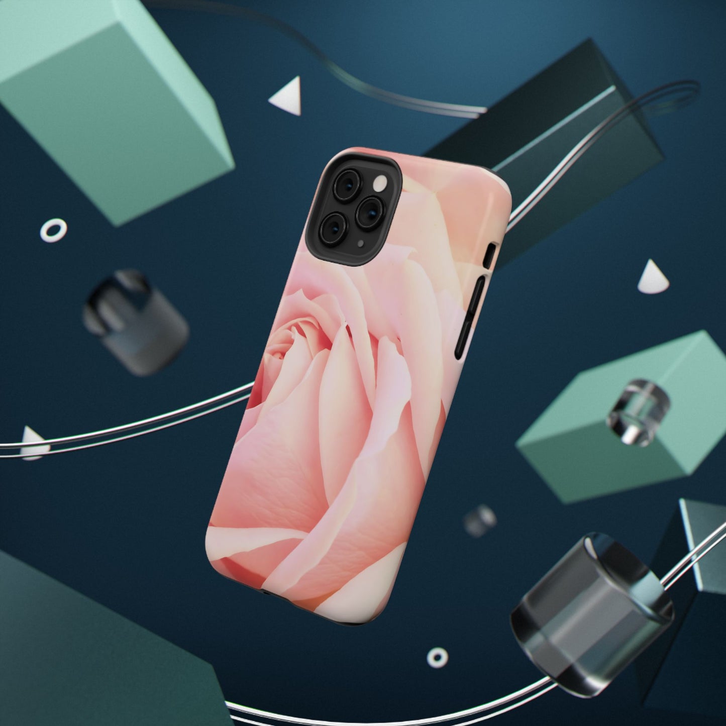 Wireless-Charging Compatible Case – A Mother’s Rose Embrace