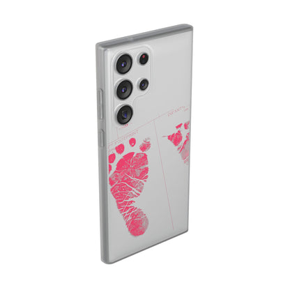 Flexi Case – Mom’s Little Pink Footprints
