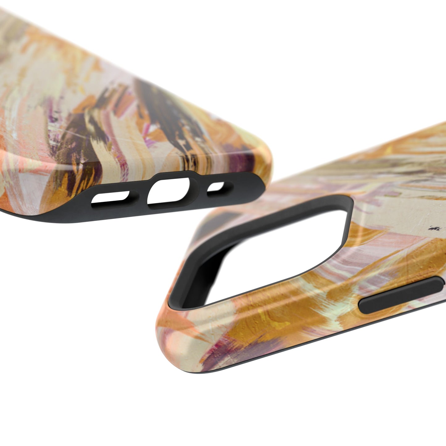 Impact-Resistant Phone Case – Brush & Bronze