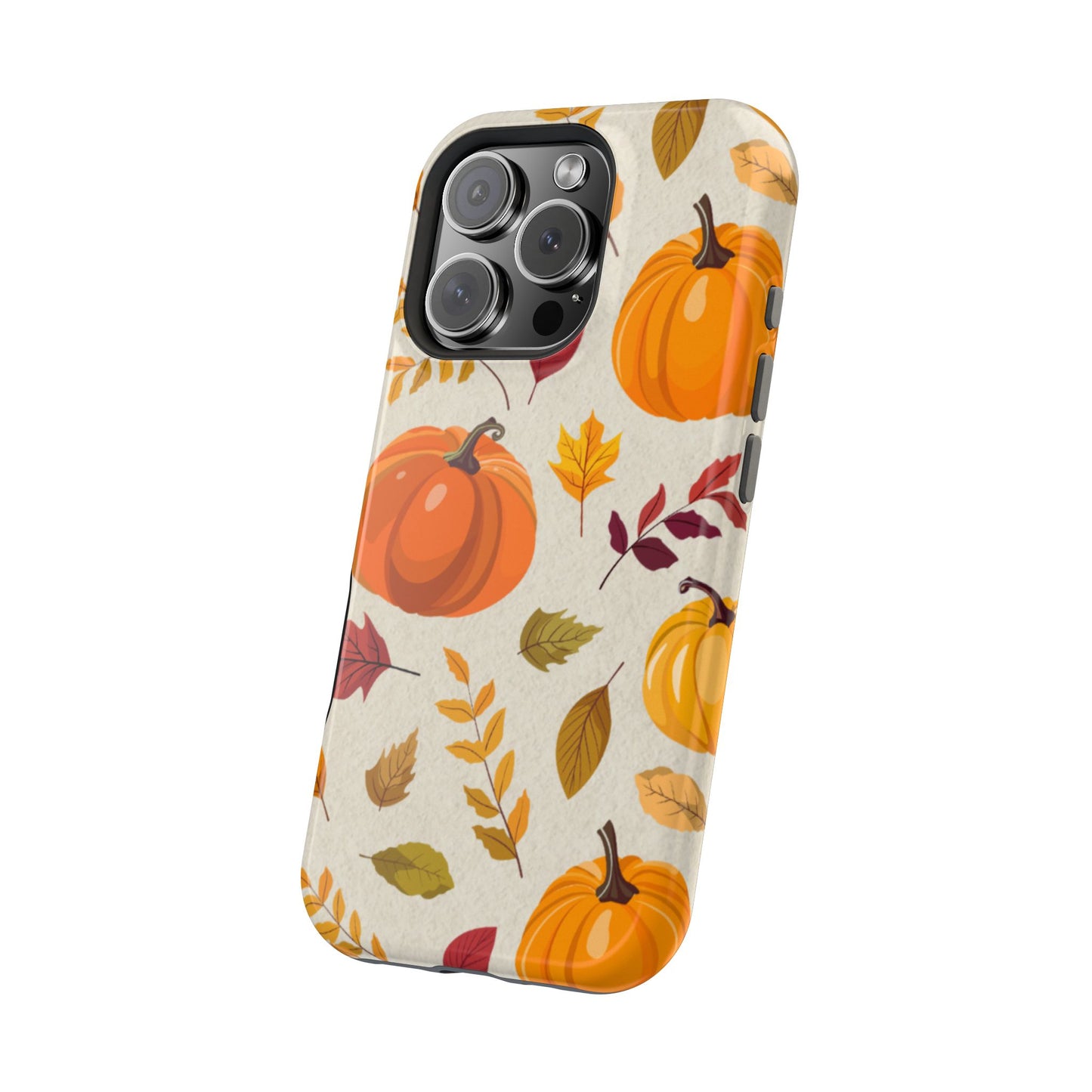 Wireless-Charging Compatible Case – Falling for Pumpkin