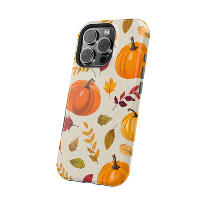 Wireless-Charging Compatible Case – Falling for Pumpkin