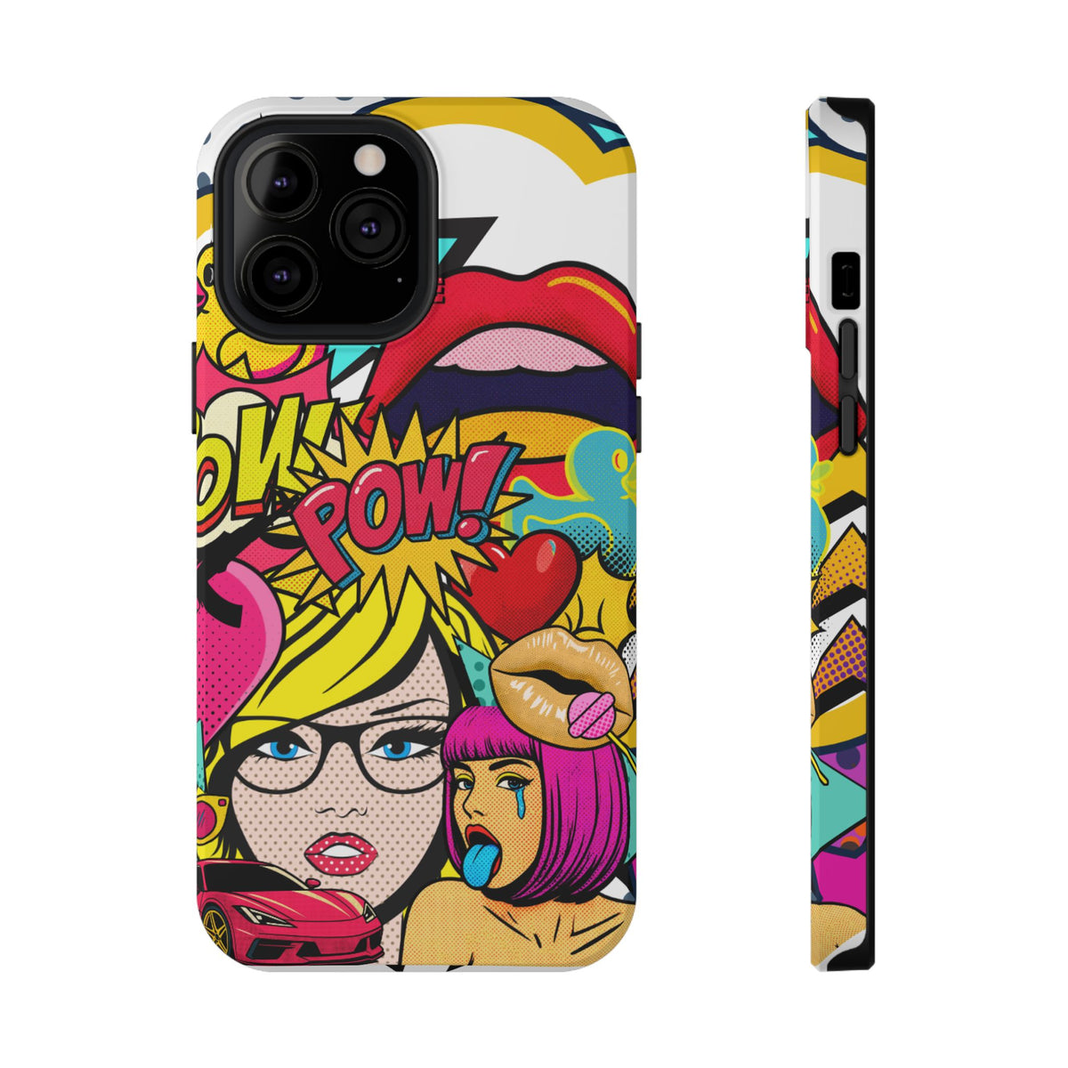 Impact-Resistant Phone Case – Pop Off – Compatible with iPhone 11–17 & Samsung Galaxy S22–S26 Series