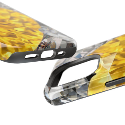 Impact-Resistant Phone Case – Heart of Gold