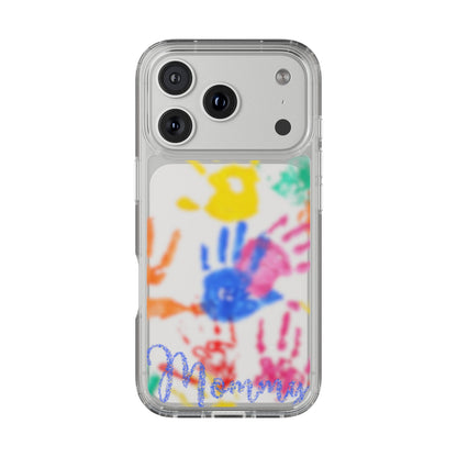 Clear Phone Case – Handprint Memories