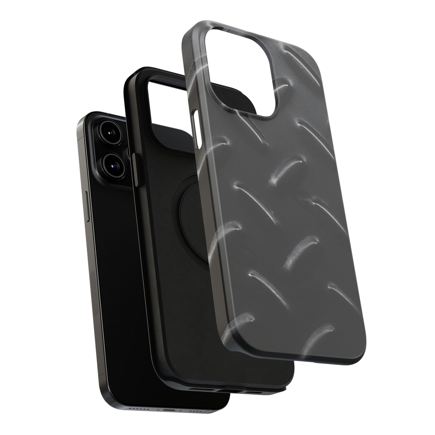 Impact-Resistant Phone Case – Blackout Plate