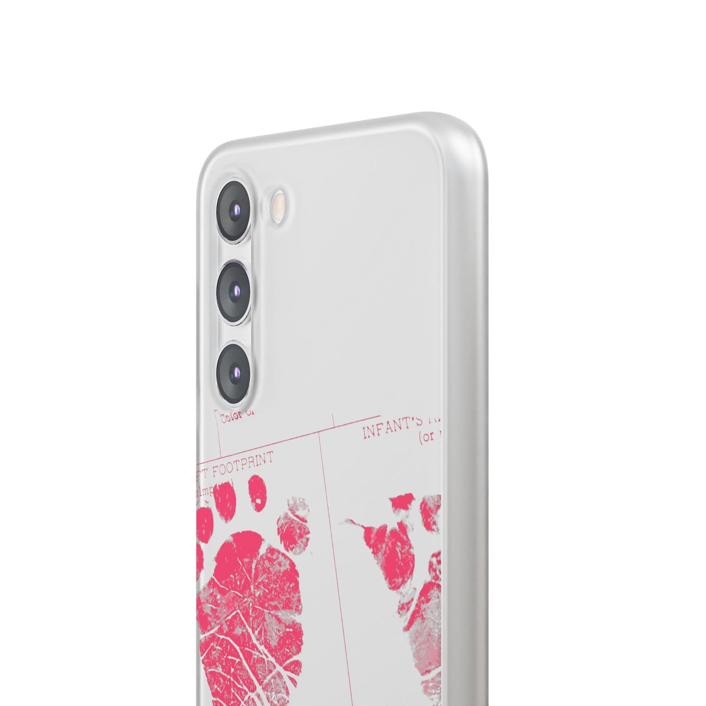 Flexi Case – Mom’s Little Pink Footprints