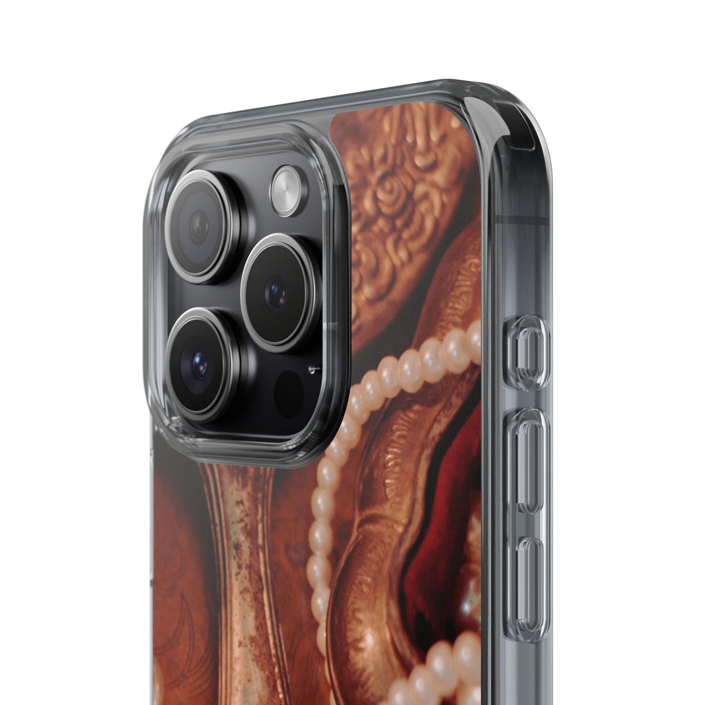 Clear Phone Case – Bronze Vanity