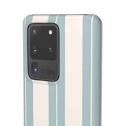 Snap Phone Case – Coastal Stripe