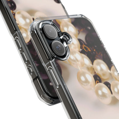 Clear Magnetic Phone Case – Noir Pearl