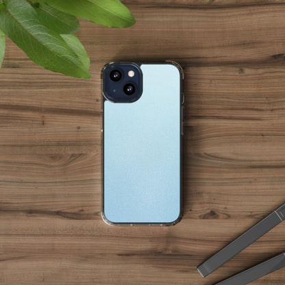 Clear Phone Case – Blue Whisper