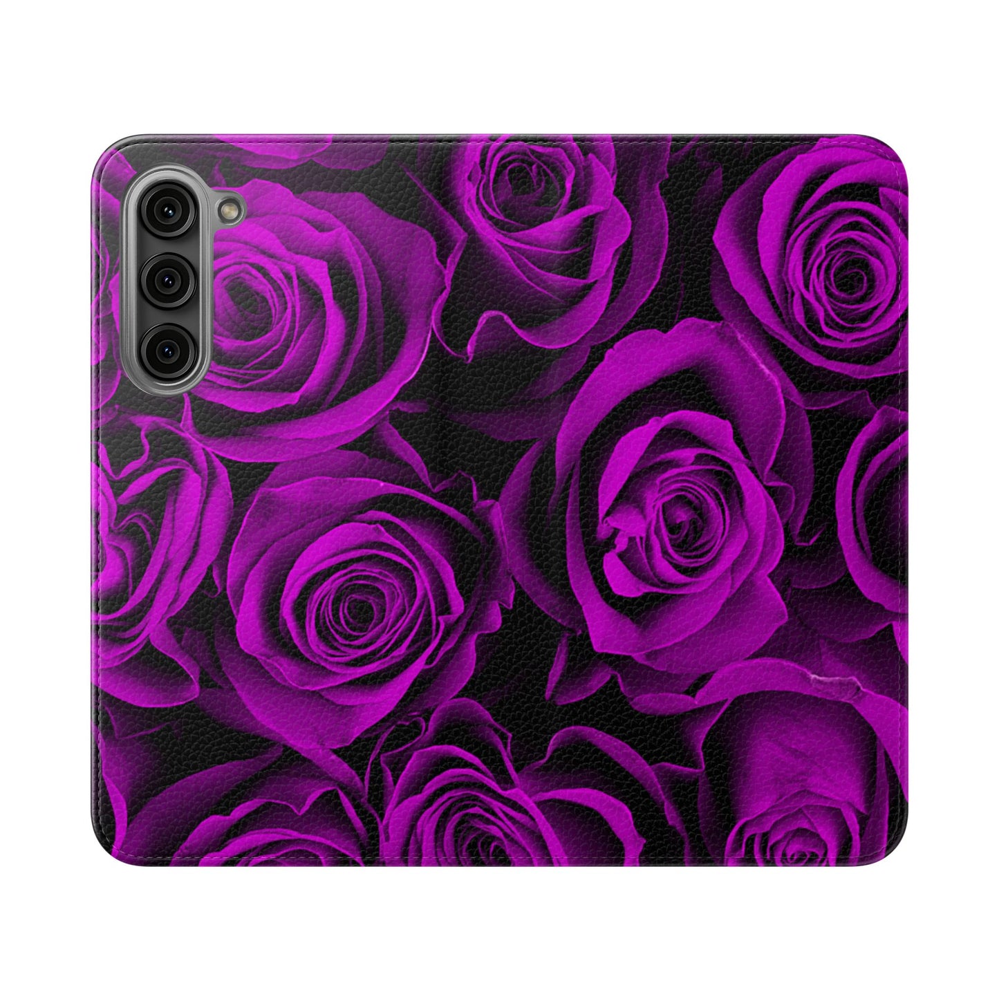 Flip Case – Amethyst Roses