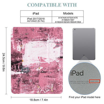 Tablet Case with Pencil Holder – Faded Cranberry