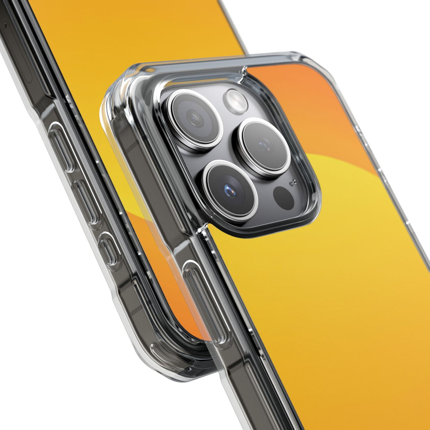 Clear Magnetic Phone Case — Desert Sunrise