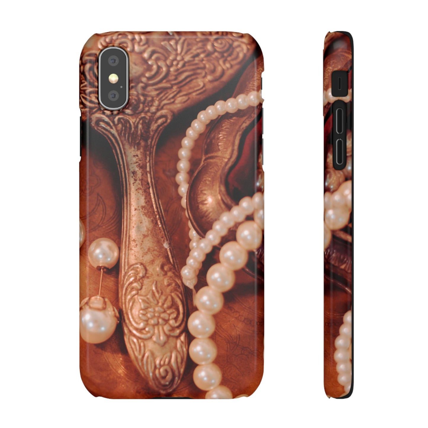 Snap Phone Case – Bronze Vanity