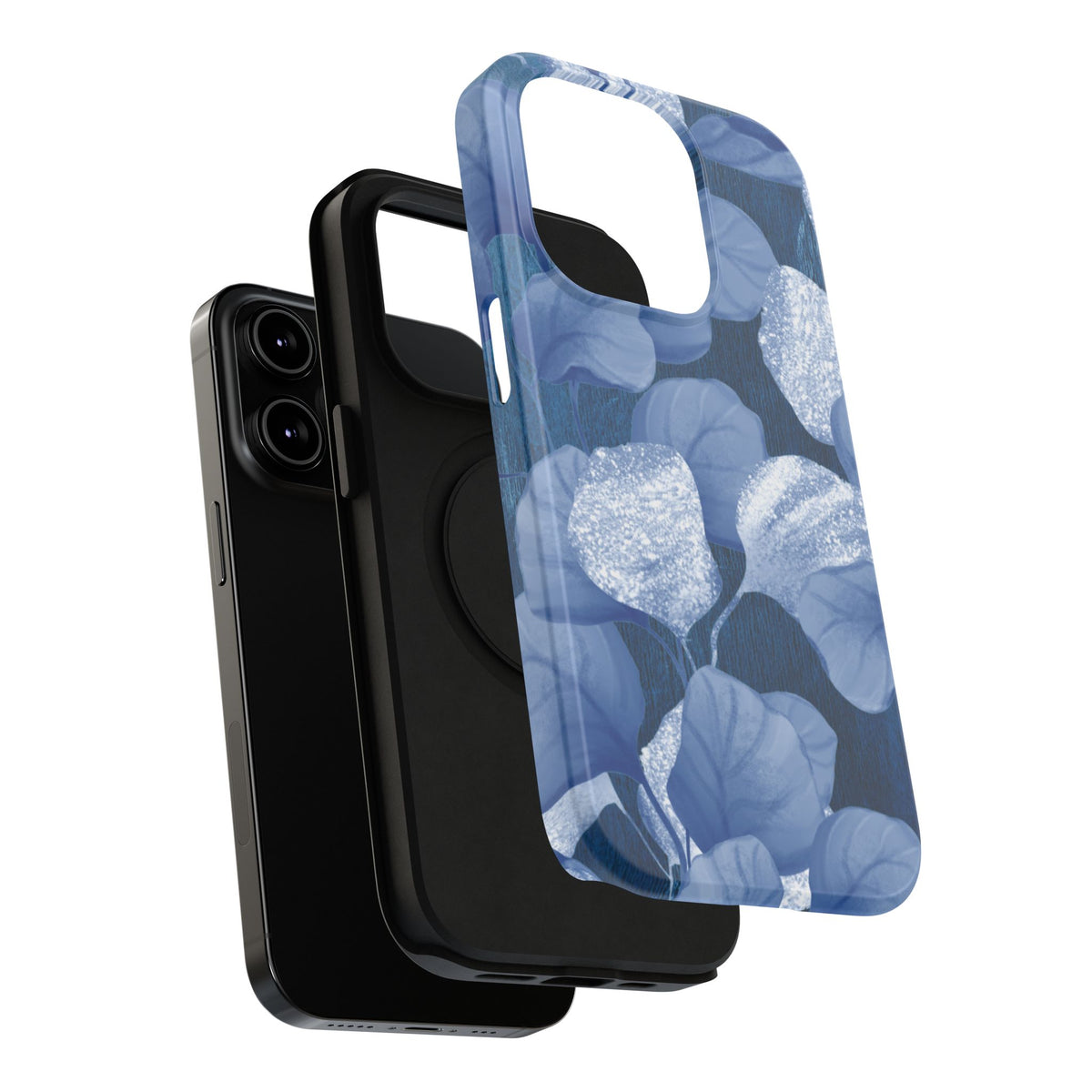 Impact-Resistant Phone Case – October Blues – Compatible with iPhone 11–17 & Samsung Galaxy S22–S26 Series