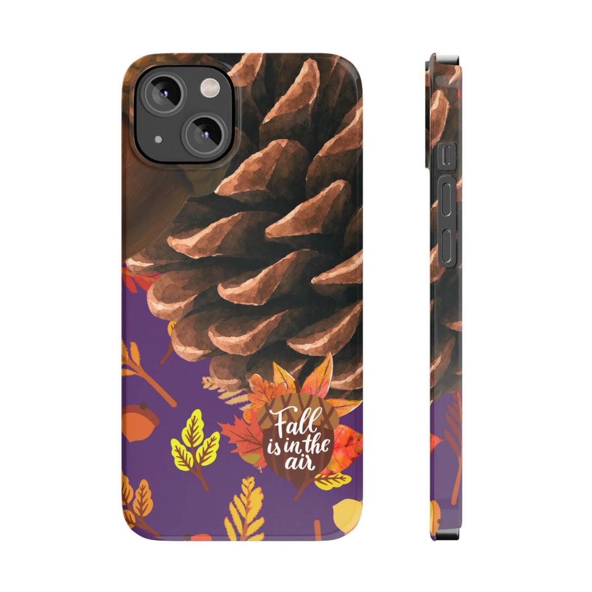 Slim Phone Case – Pine & Plenty – Compatible with iPhone 11–17 Series